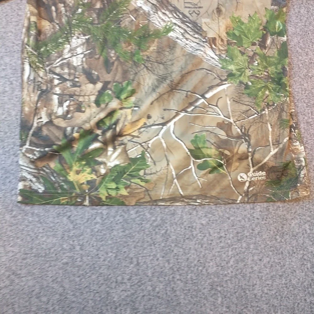 Gander Mountain Guide Series Mens Camo Polo Shirt Realtree Xtra Green Medium